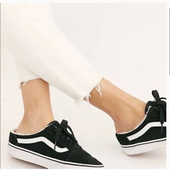vans old skool sherpa mule